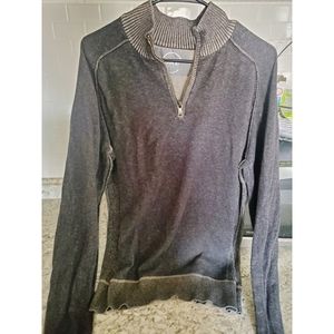 BKE mens zip up turtle neck jacket